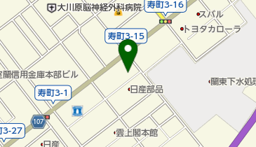 室蘭ダイハツ販売本社の地図画像