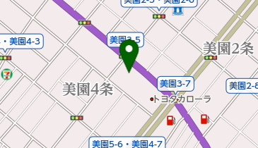 ダイハツ北海道販売ダイハツ豊平の地図画像