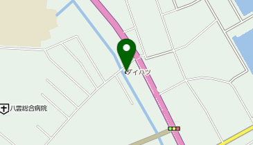 ダイハツ北海道販売ダイハツ八雲の地図画像