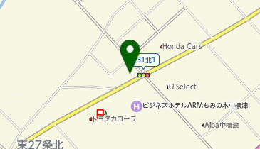 新くしろスズキスズキアリーナ中標津の地図画像