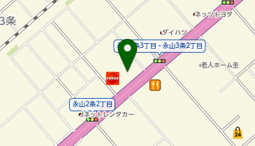 スズキ自販北海道スズキアリーナ旭川の地図画像