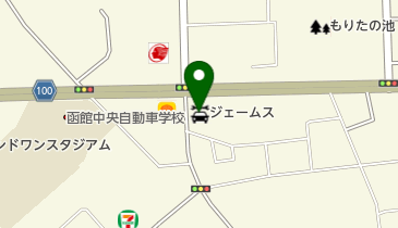 ジェームス西桔梗店の地図画像