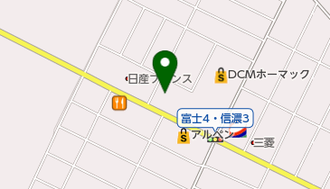 タイヤガーデン千歳の地図画像