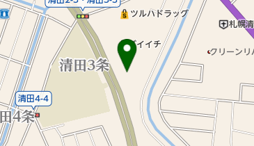 タイヤ&ホイール館フジスペシャルブランド札幌清田店の地図画像