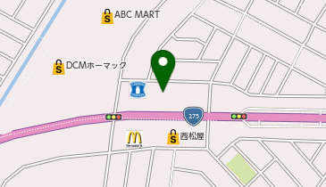 タイヤ流通センター札幌東雁来店の地図画像