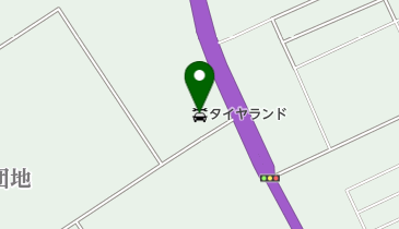 タイヤランド輪厚の地図画像