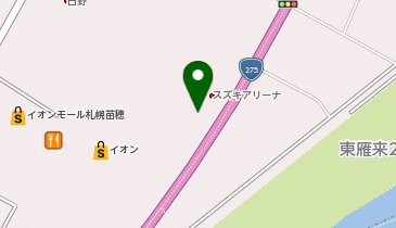 トレッド札幌東苗穂店の地図画像