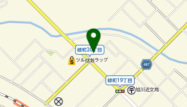 タイヤセレクト旭川西の地図画像