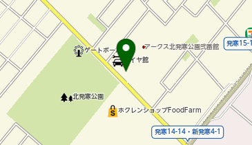 ニッポンレンタカー新発寒営業所の地図画像