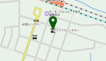 オリックスレンタカー新函館北斗駅前店の地図画像
