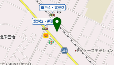 (有)ジークフリードの地図画像