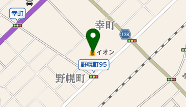 銀だこイオン江別店の地図画像