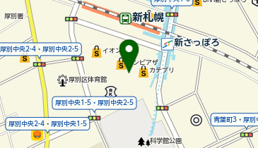 ペッパーランチサンピアザ店の地図画像