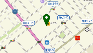 マクドナルドイオン室蘭店の地図画像