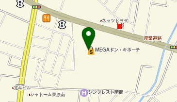 31アイスクリームMEGAドン・キホーテ函館店の地図画像