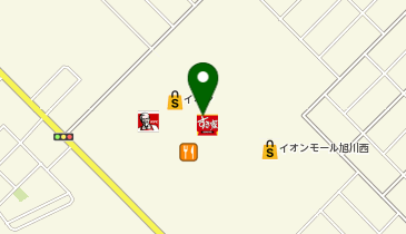 サイゼリヤイオンモール旭川西店の地図画像
