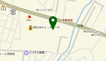 サイゼリヤ函館グランディールイチイ店の地図画像