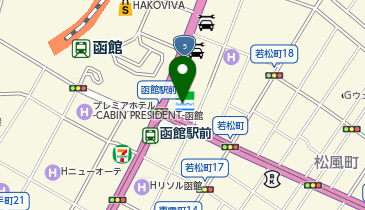 サイゼリヤキラリス函館駅前店の地図画像