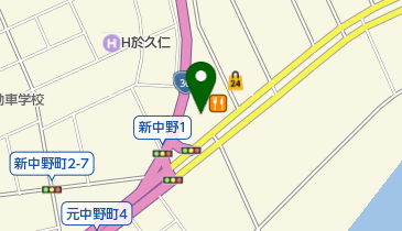 海天丸苫小牧店の地図画像