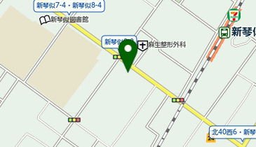 からやま札幌新琴似店の地図画像