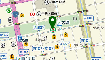 粥餐庁札幌オーロラタウン店の地図画像