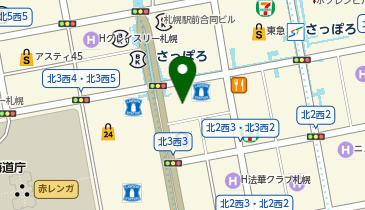 叙々苑札幌駅前店の地図画像