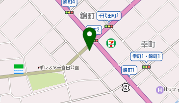 からやま千歳店の地図画像