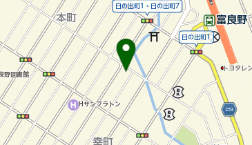 魔女のスプーンの地図画像