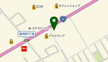 タイエー西浜店の地図画像