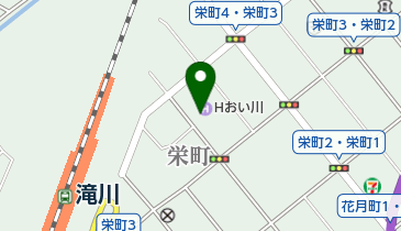 ホテルおい川の地図画像