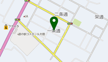 ホテルコスモの地図画像