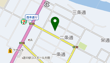 ホテルさくらの地図画像