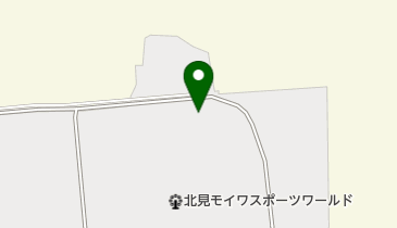 北見モイワスポーツワールドの地図画像