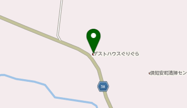 ゲストハウスぐりぐらの地図画像