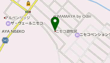 ニセコ遊牧民の地図画像