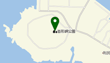 沓形岬公園の地図画像