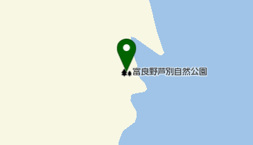 富良野芦別道立自然公園の地図画像