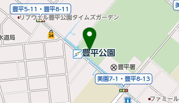 札幌市緑化植物園豊平公園緑のセンターの地図画像