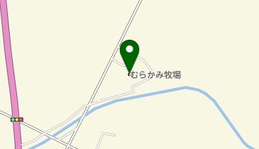 むらかみ牧場の地図画像