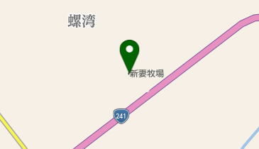 新妻牧場の地図画像