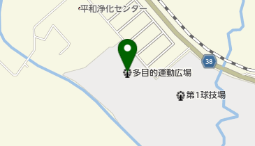 サングリンスポーツヴィレッジ多目的運動広場の地図画像