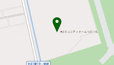 札幌市スポーツ交流施設コミュニテイドーム屋内アリーナの地図画像