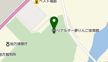 リクルートスタッフィングリック&スー旭川体育館の地図画像