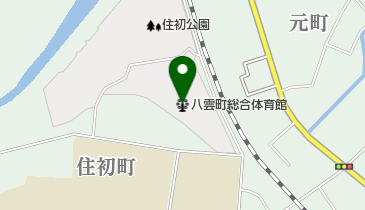 八雲町総合体育館の地図画像