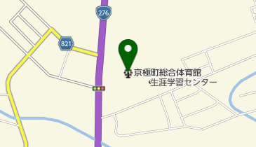 京極町総合体育館の地図画像