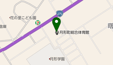 月形町総合体育館の地図画像