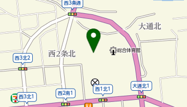 よつ葉アリーナ十勝の地図画像