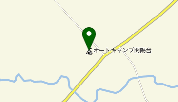 オートキャンプ開陽台の地図画像