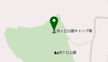旭ヶ丘公園キャンプ場の地図画像