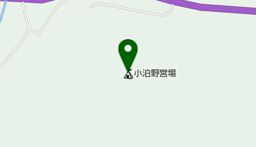 美国小泊野営場の地図画像